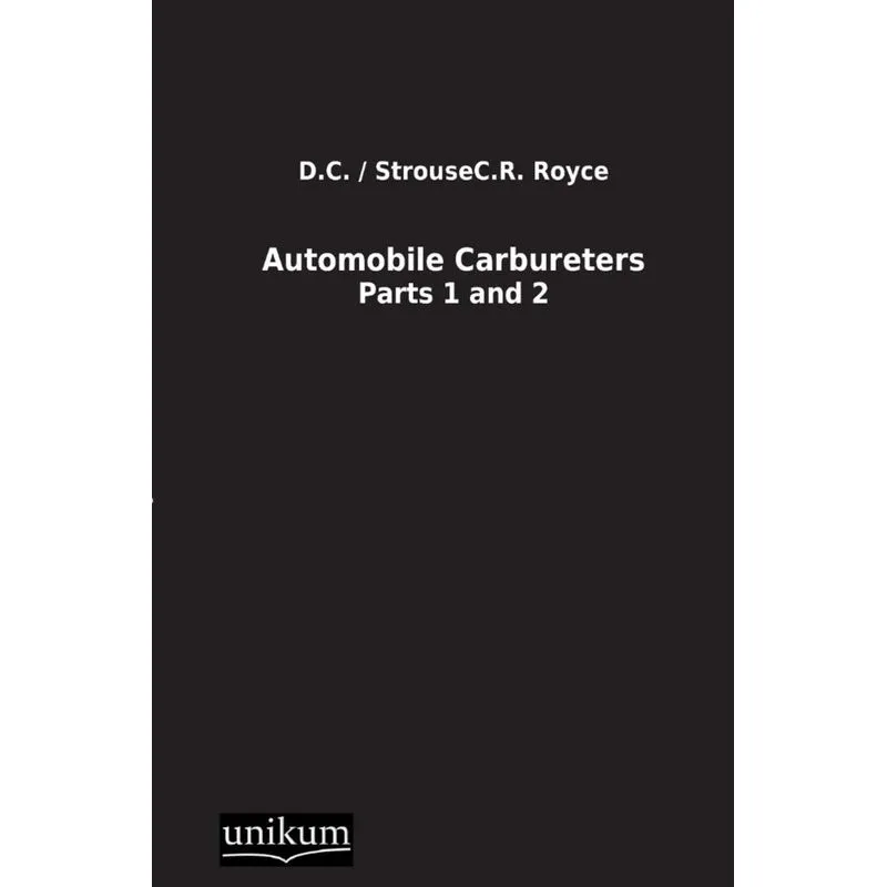 Automobile Carbureters