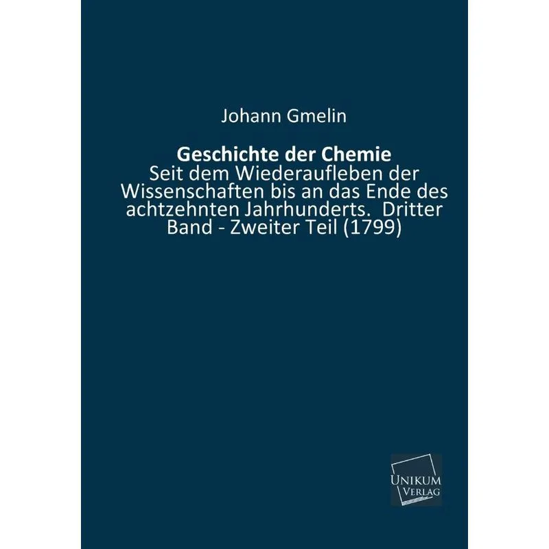 Geschichte Der Chemie