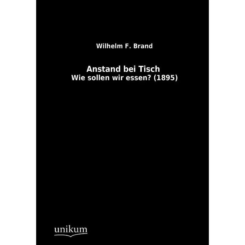 Anstand bei Tisch