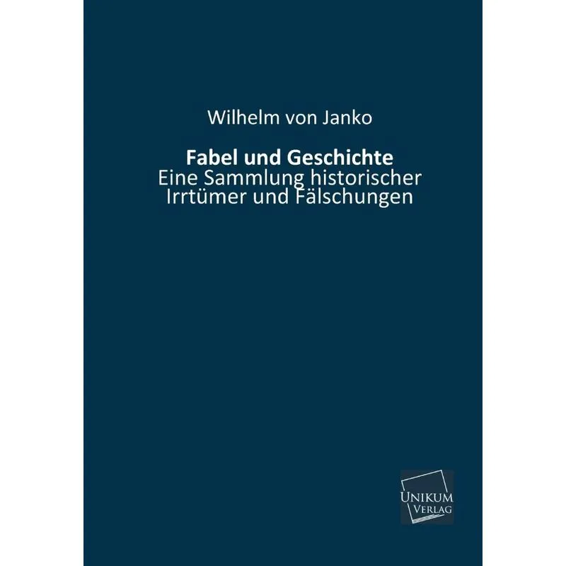 Fabel Und Geschichte