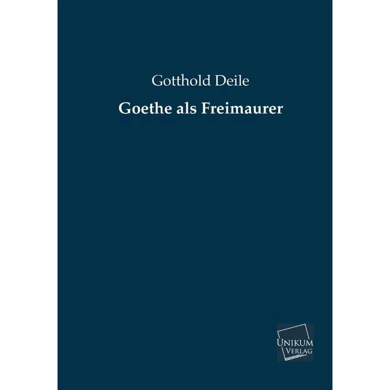 Goethe ALS Freimaurer