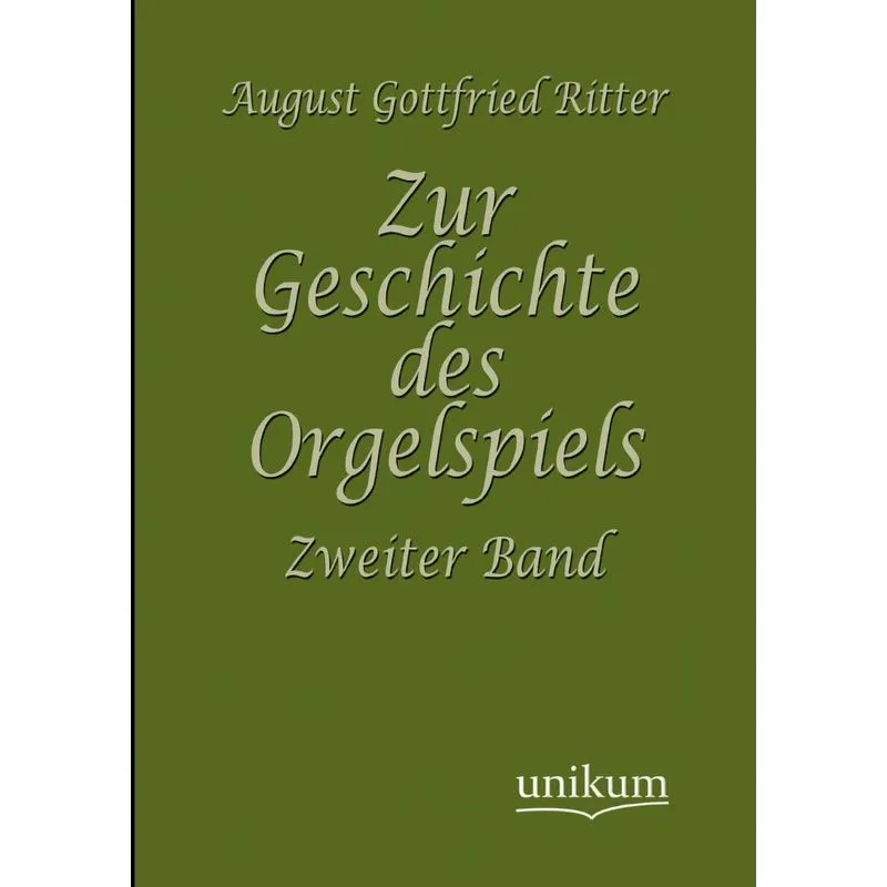 Zur Geschichte des Orgelspiels