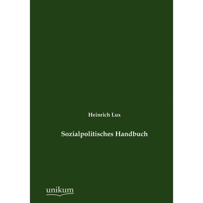 Sozialpolitisches Handbuch