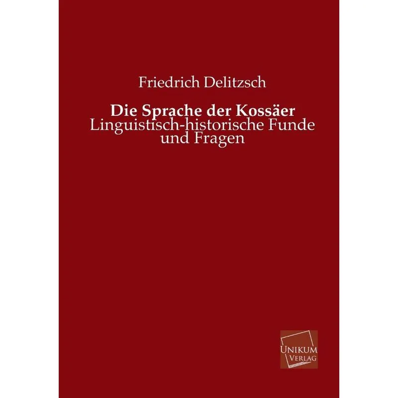 Die Sprache Der Kossaer