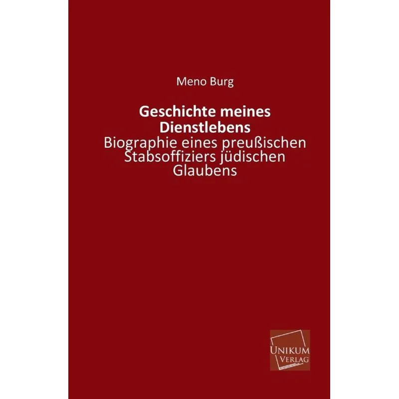 Geschichte Meines Dienstlebens