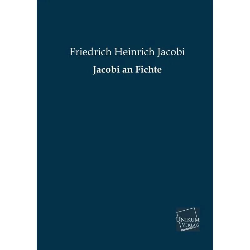 Jacobi an Fichte