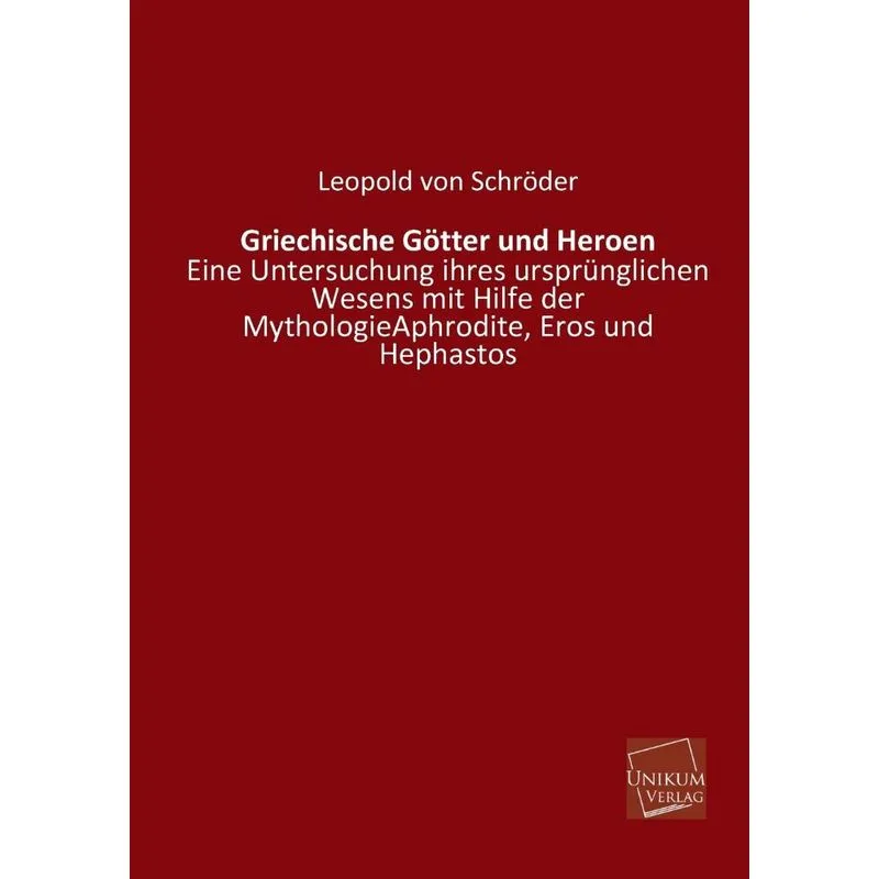 Griechische Gotter Und Heroen