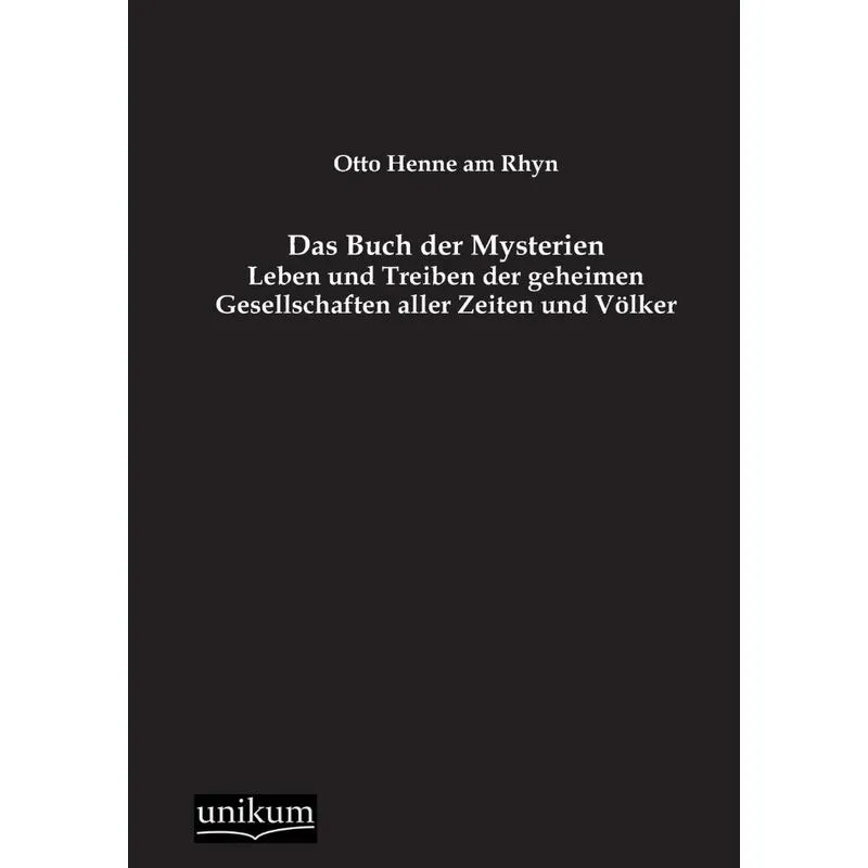 Das Buch der Mysterien
