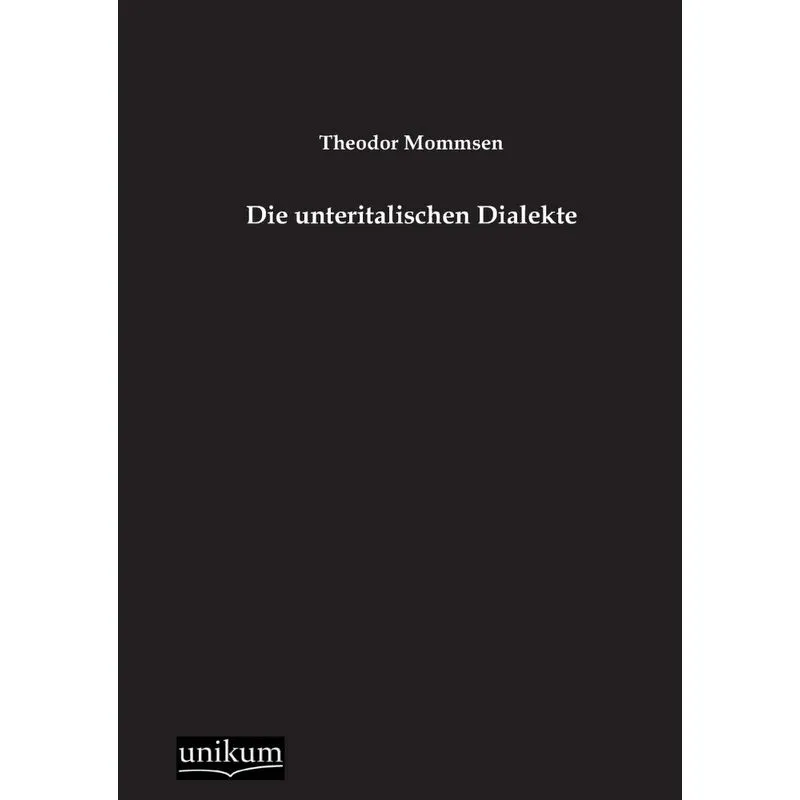Die Unteritalischen Dialekte