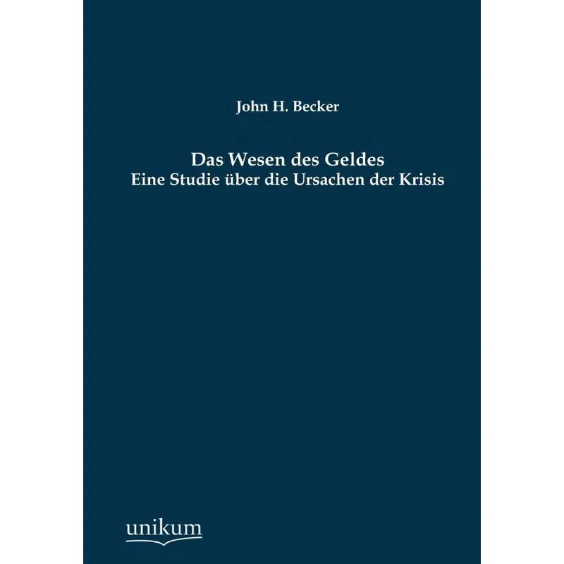 Das Wesen Des Geldes
