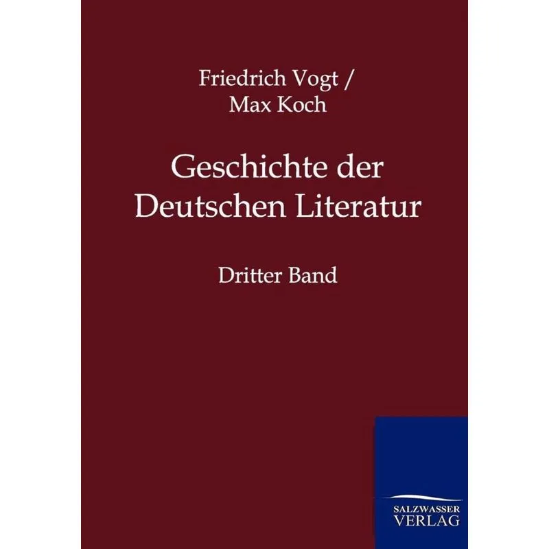 Geschichte der Deutschen Literatur
