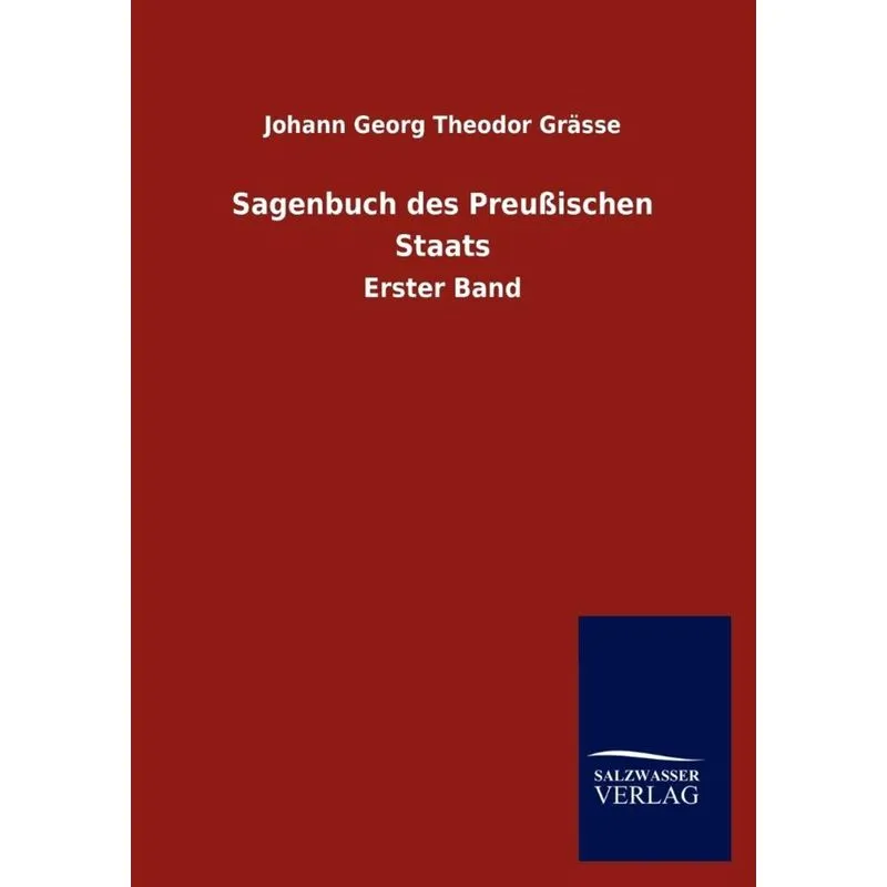Sagenbuch Des Preu Ischen Staats