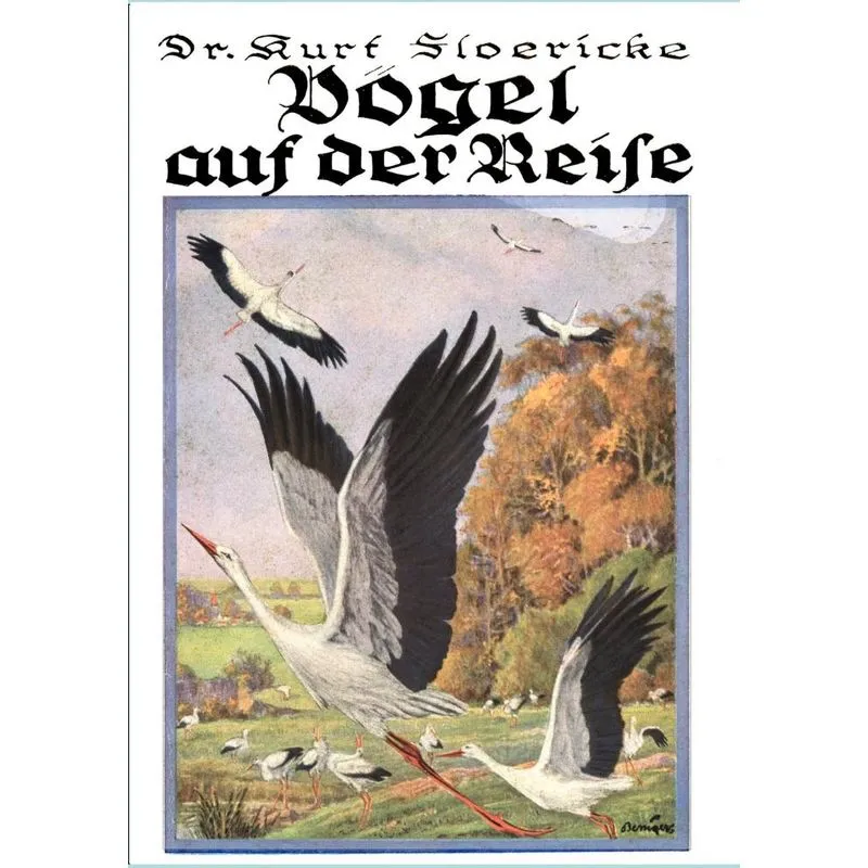 Vögel auf der Reise