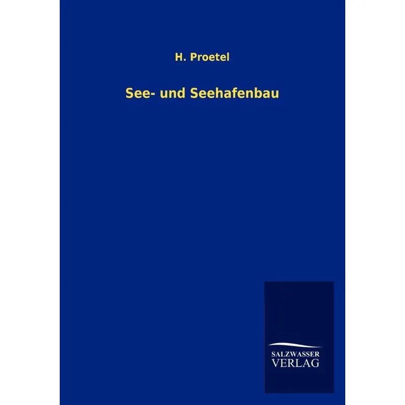 See- und Seehafenbau