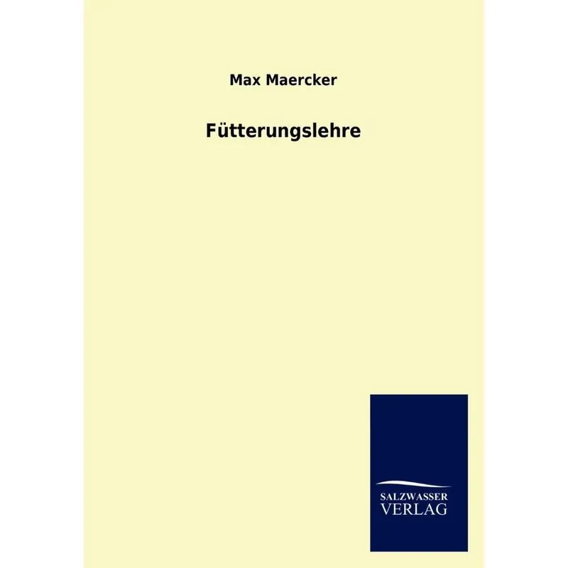 Fütterungslehre