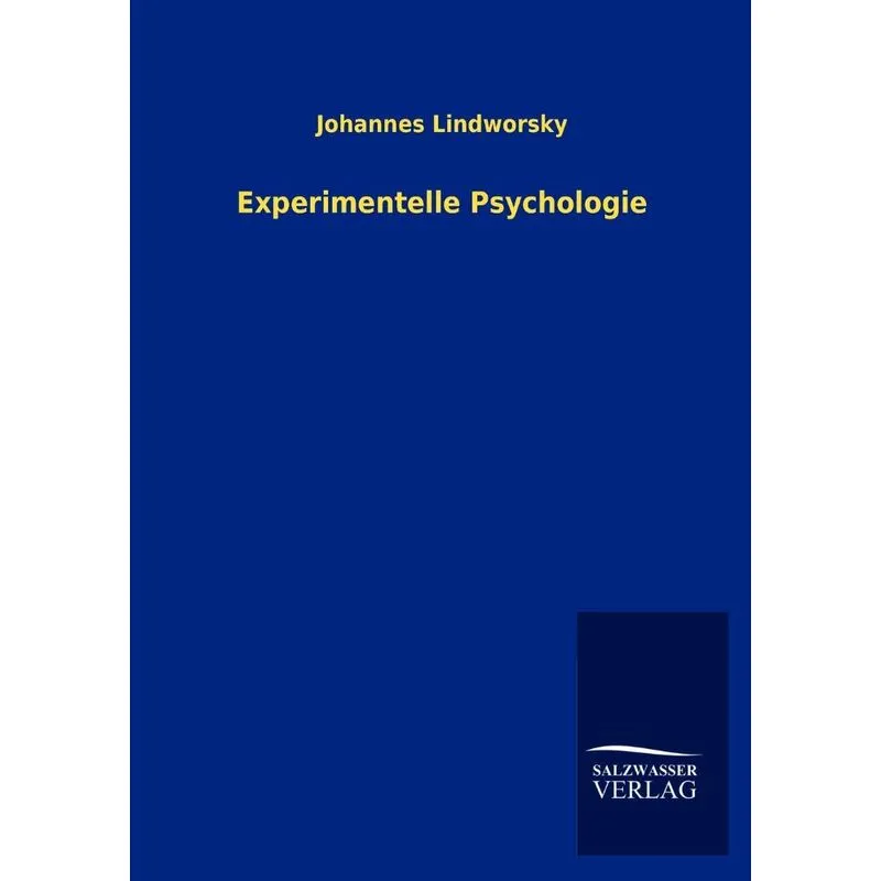 Experimentelle Psychologie