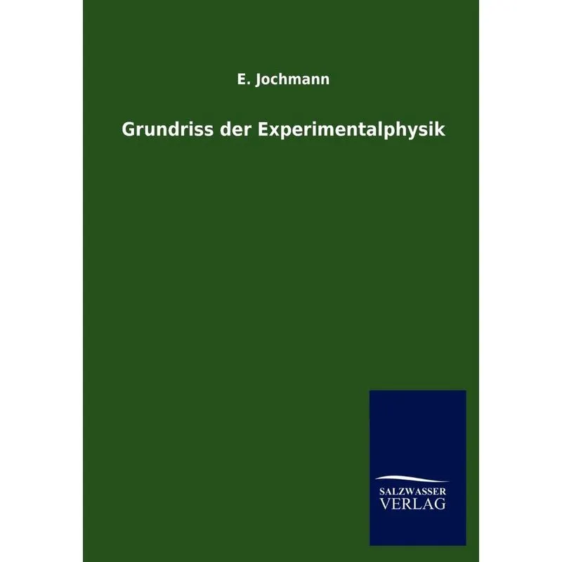 Grundriss der Experimentalphysik