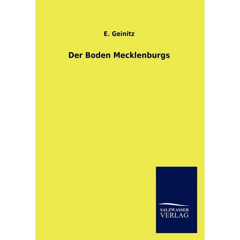Der Boden Mecklenburgs