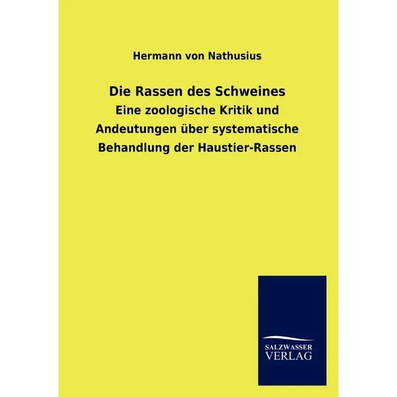 Die Rassen des Schweines