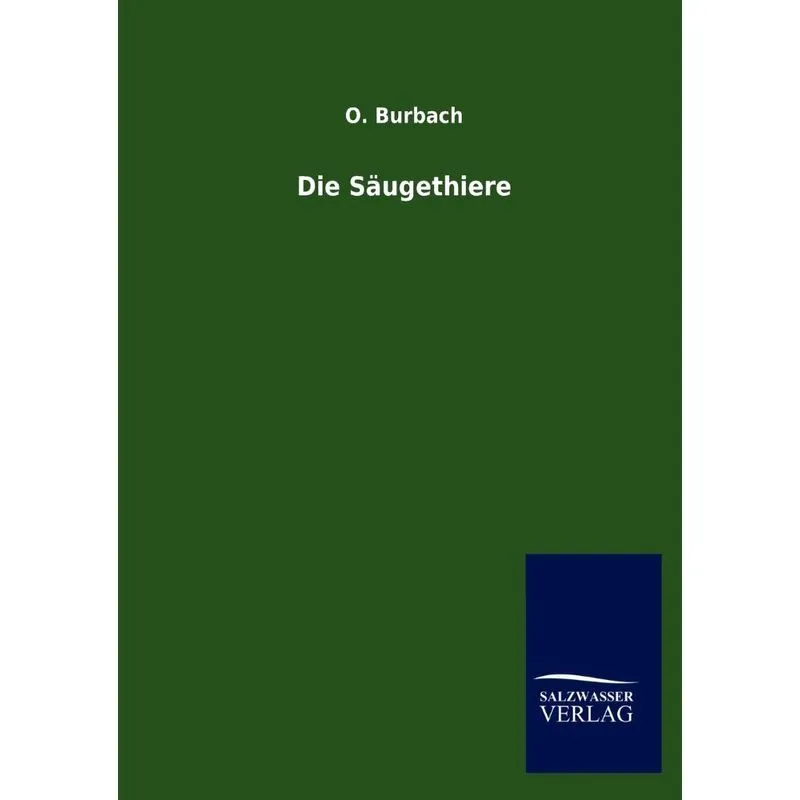 Die Säugethiere