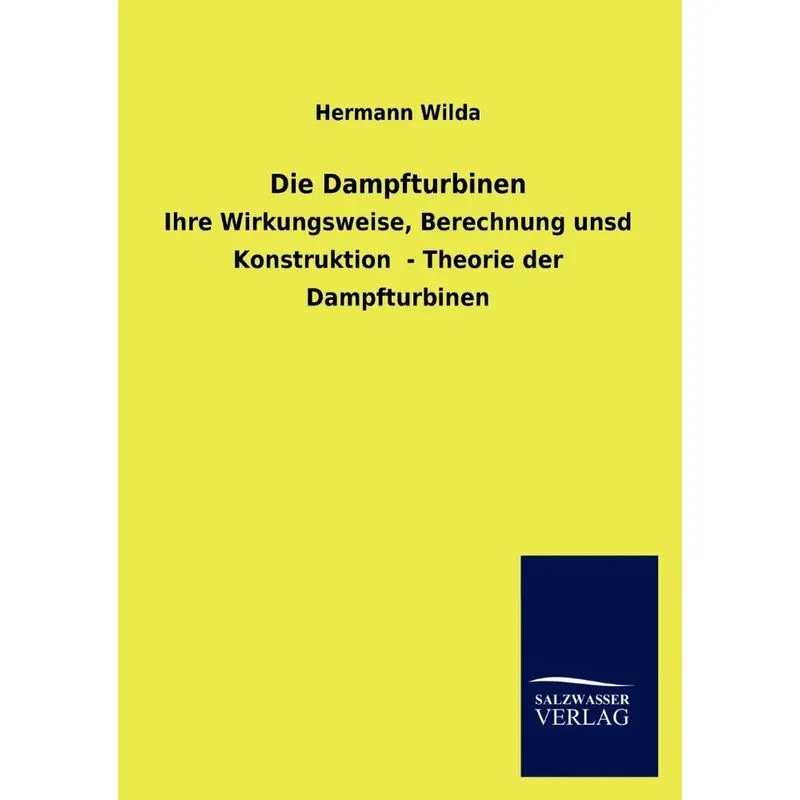 Die Dampfturbinen
