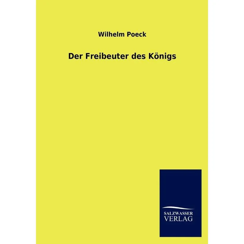 Der Freibeuter Des K Nigs