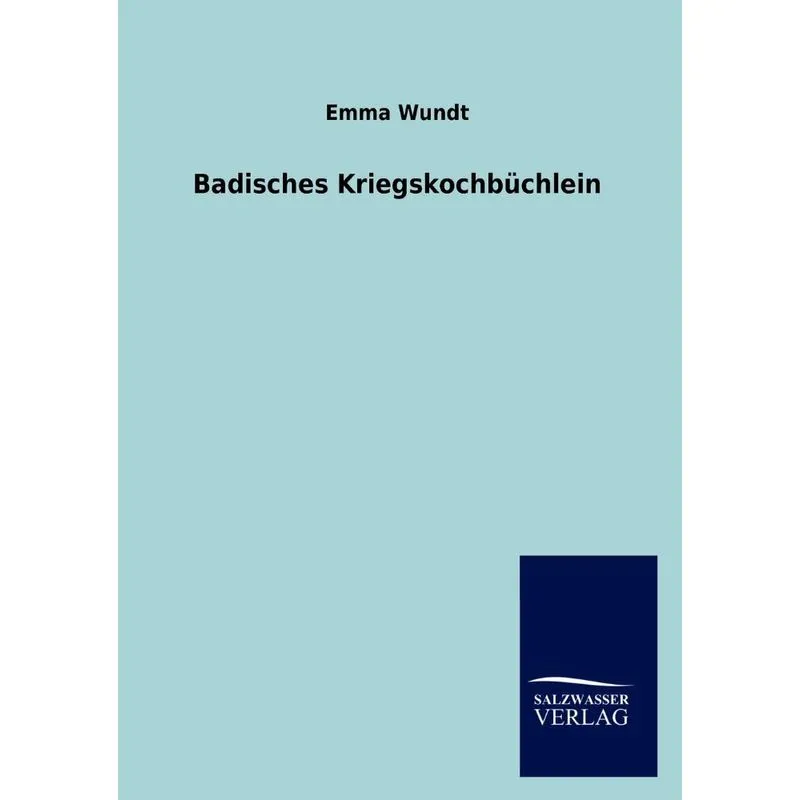 Badisches Kriegskochbuchlein