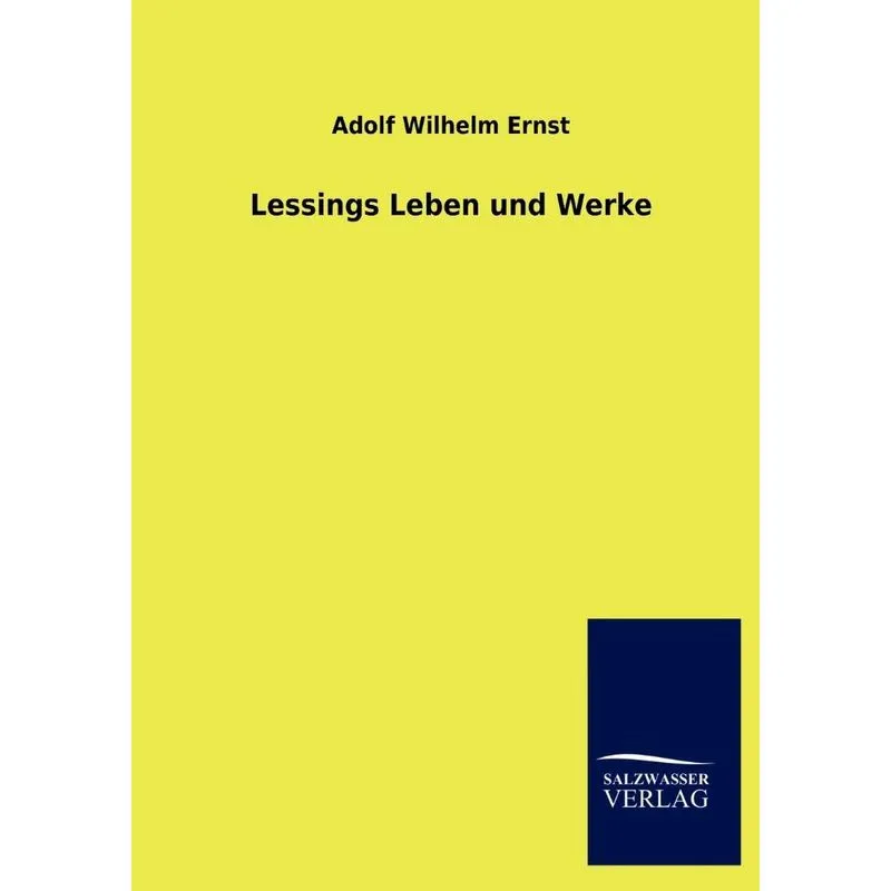 Lessings Leben und Werke