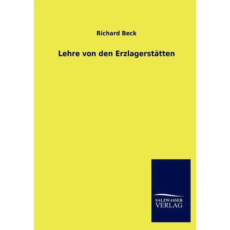 Lehre von den Erzlagerstätten