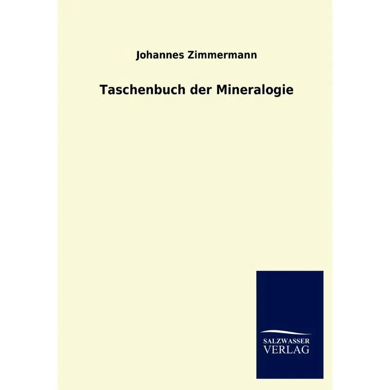 Taschenbuch der Mineralogie