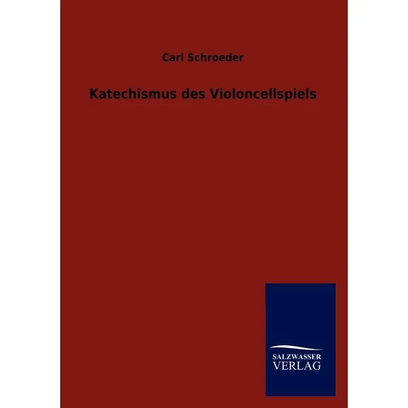 Katechismus des Violoncellspiels