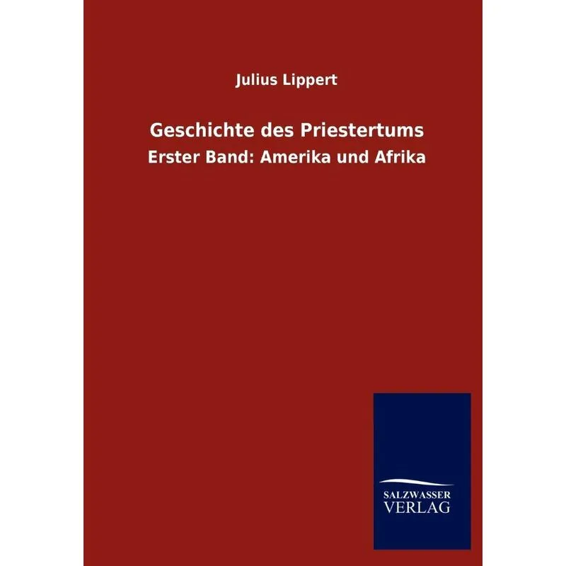 Geschichte Des Priestertums