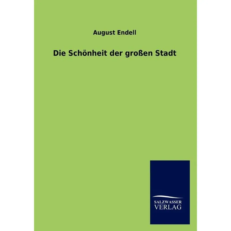 Die Schönheit Der Großen Stadt