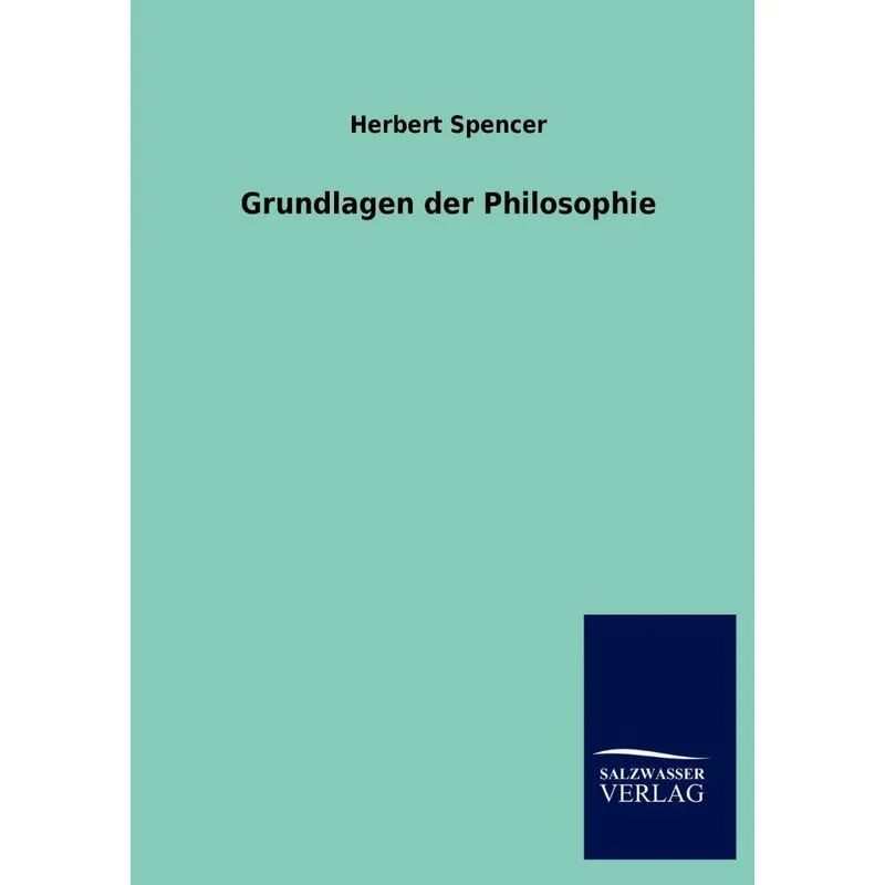 Grundlagen der Philosophie