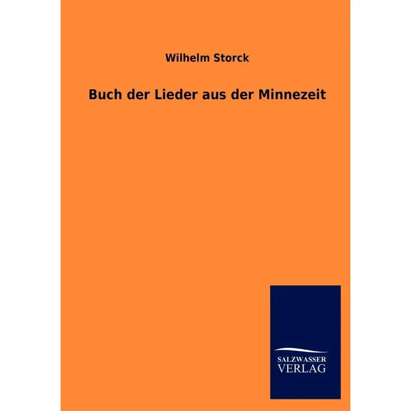Buch Der Lieder Aus Der Minnezeit
