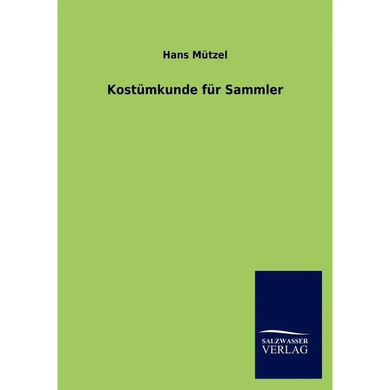 Kost Mkunde Fur Sammler
