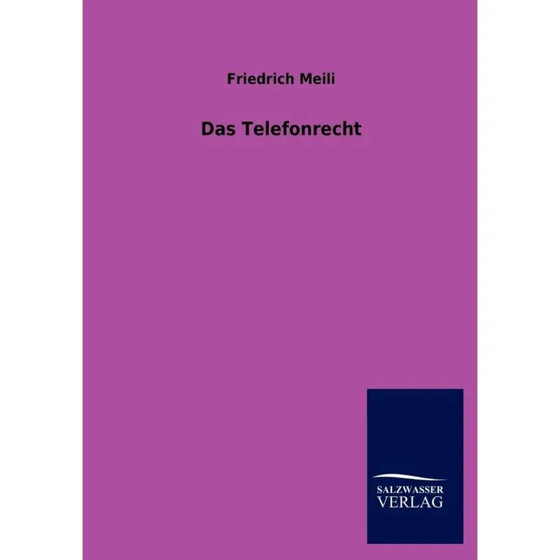 Das Telefonrecht