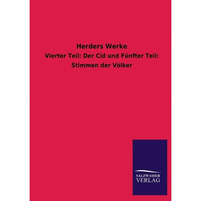 Herders Werke