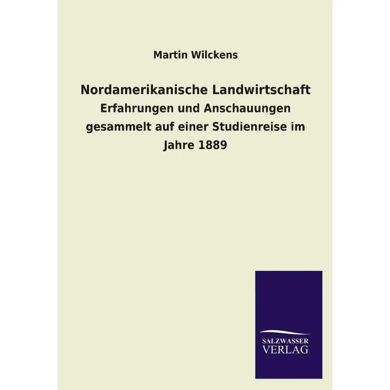 Nordamerikanische Landwirtschaft