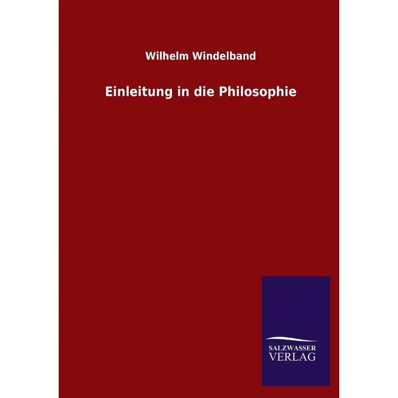 Einleitung in die Philosophie
