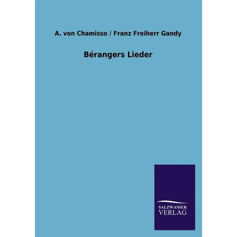Bérangers Lieder