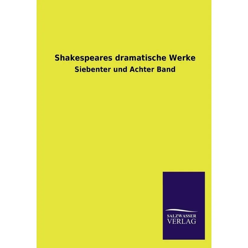 Shakespeares dramatische Werke