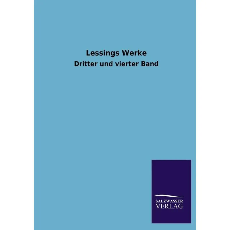 Lessings Werke