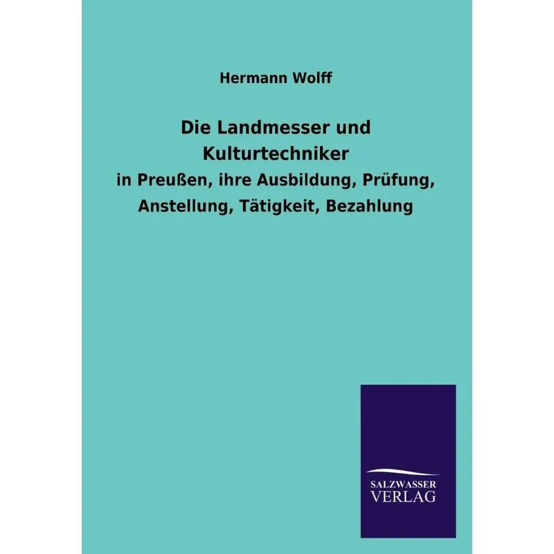 Die Landmesser und Kulturtechniker
