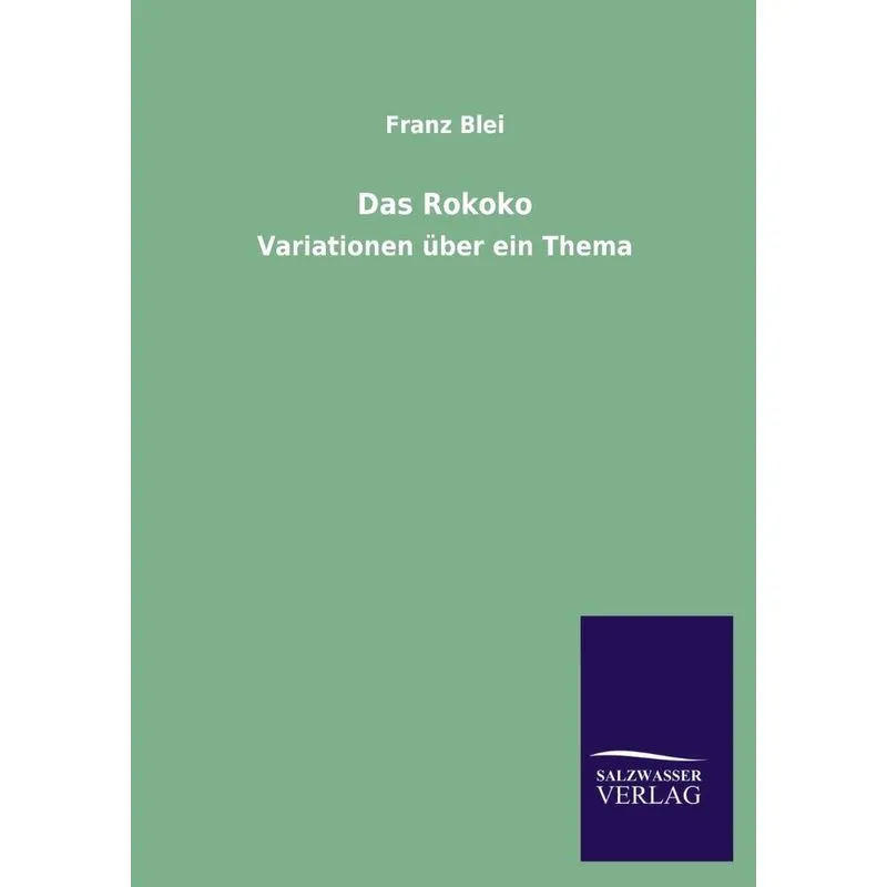 Das Rokoko