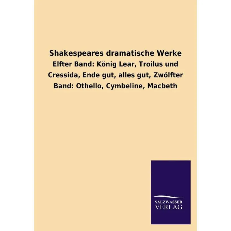 Shakespeares dramatische Werke