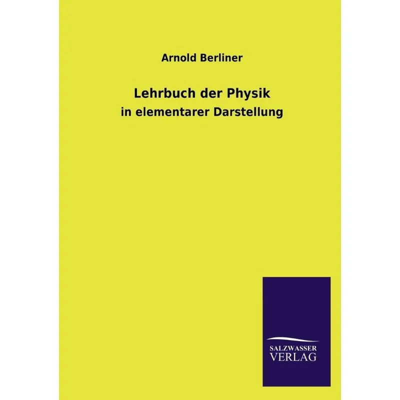 Lehrbuch Der Physik
