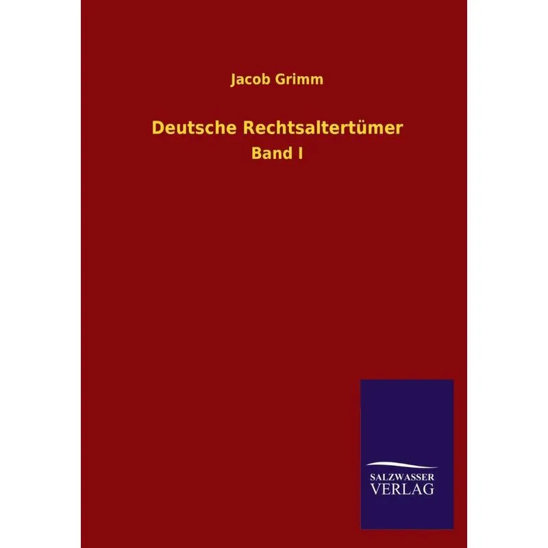 Deutsche Rechtsaltertumer