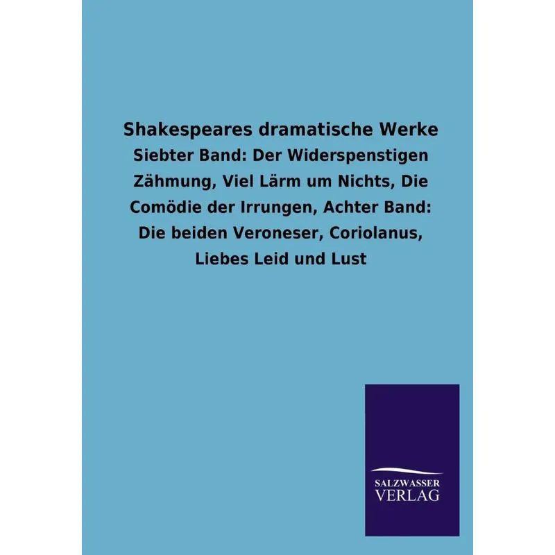 Shakespeares dramatische Werke