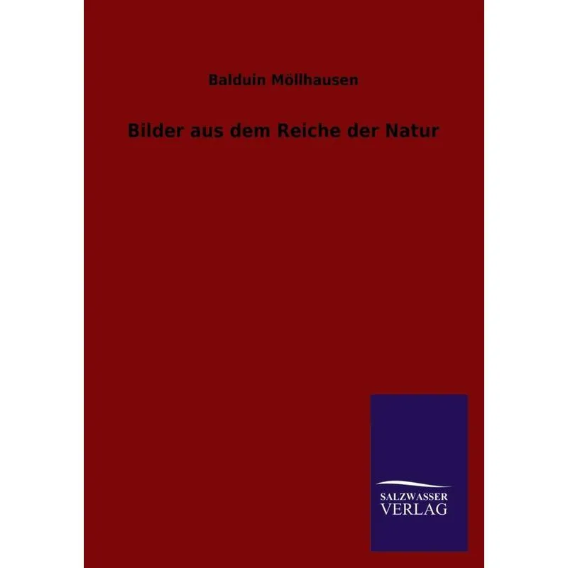 Bilder Aus Dem Reiche Der Natur